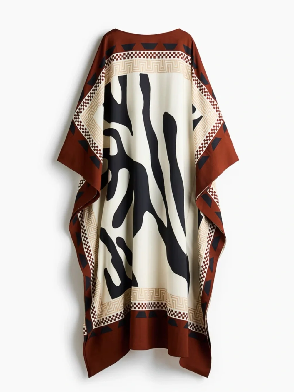 New H&M Limited Edition Abstract Print Kaftan Dress - Picture 5 of 7